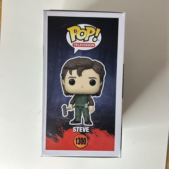 Funko POP! Television #1300 Steve from Stranger Things Collectible Vinyl Figure - Picture 4 of 7